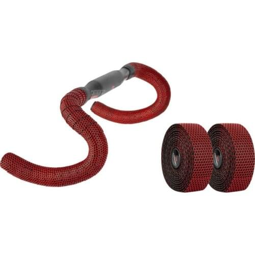 Bike Handlebar Tape Road Bicycle Anti-slip Silica Gel EVA Shock Absorption Handle Bar Tape Cycling Wrap End Plug