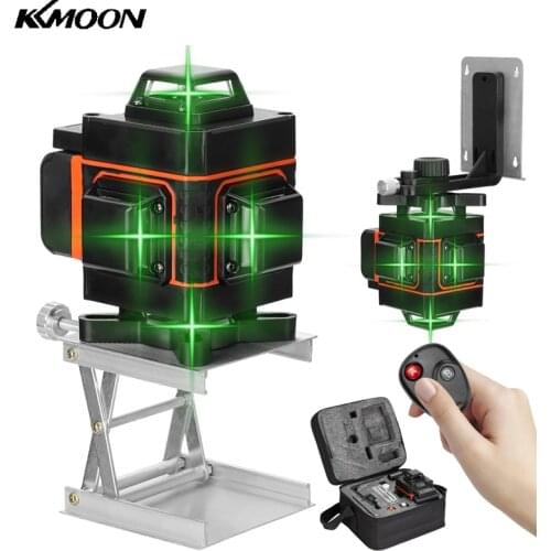 Multifunctional 4D 16 Lines Laser Level 360 Self-leveling Vertical & Horizontal Line Cross Lines Laser Leveling Device 12 Lines