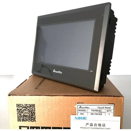 XINJE TouchWin TG765-MT/TG765-ET/TH765-N/TG765-XT- /TG765S-MT/TG765S-XT-C HMI Touch Screen 7 inch 800*480 in box