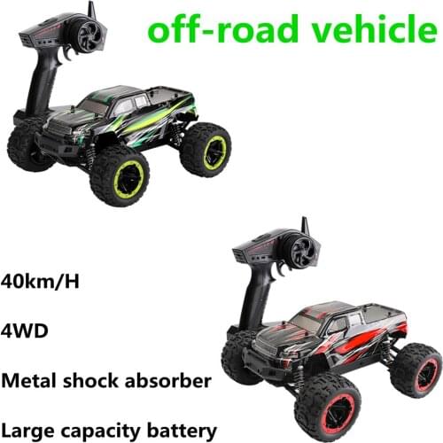 1:16 RC Car 40KM/H 4WD Electric High Speed Car Off-Road Drift RC Children Toy Vehicle Model For Such As Beaches, Snow, Grass