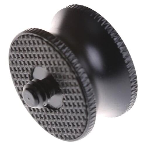 1/4" To 3/8" Thread Screw Mount Adapter Tripod Plate Screw Mount For Camera Flash Tripod Light Stand Male To Female