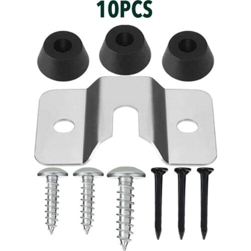 10pcs Dartboard Mounting Bracket Kit Dart Board Mounting Bracket Set Hanging Wall Hook Dartboard Mounting Bracket Dart Board Set