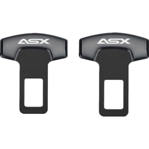 2PCS Car Belt Buckles Car Safty Belt Alarm Canceler Stopper for Mitsubishi ASX Lancer 10 Outlander Accessories