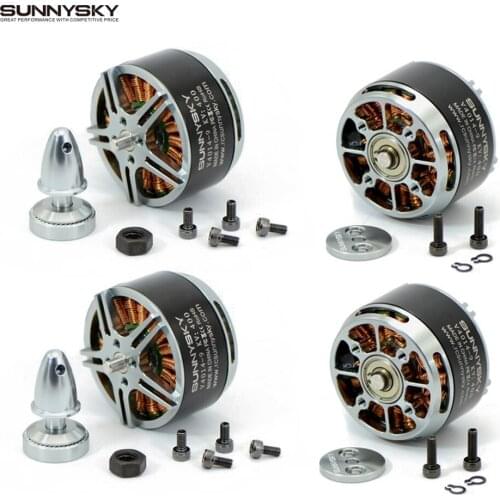 4pcs/lot Sunnysky V4010 450KV 375KV Outrunner Brushless Disk Type 300W Motor Multicopter DIY Quadcopter