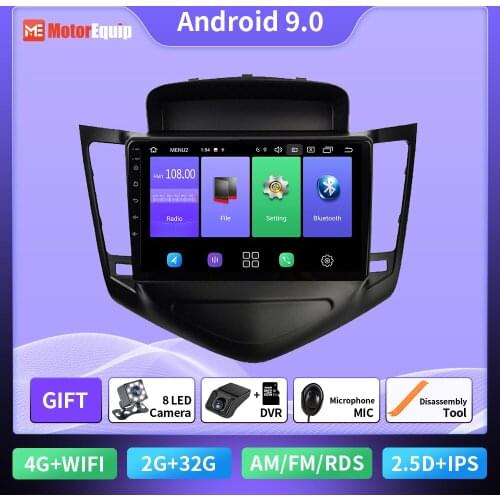 Autoradio Android 9 For Chevrolet Cruze 2008-2014 2din Car Stereo Radio Multimedia Video Player Bluetooth WIFI Rear View Camera