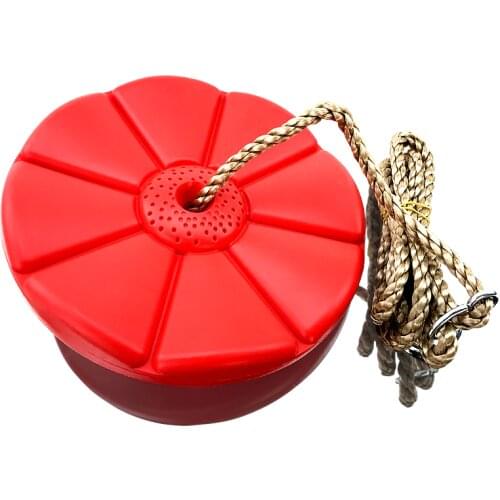 Kids Swing Rope Swings Outdoor Children Swing Disc Toy Seat Playground Hanging Garden Entertainment Activity Swings Chair