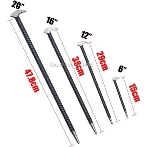 Diesel common rail injector remove tool crowbar, automoblie car injector dismantle tool pry bar set 4pcs