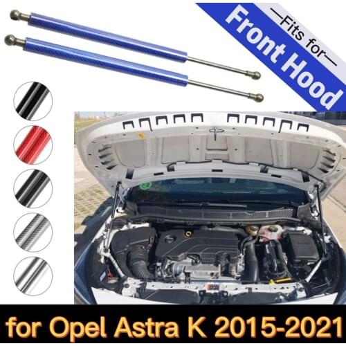 For 2015-2021 Opel Astra K B16 Vauxhall Buick Verano Excelle XT Hatchback Front Hood Bonnet Gas Struts Lift Support Shock Damper