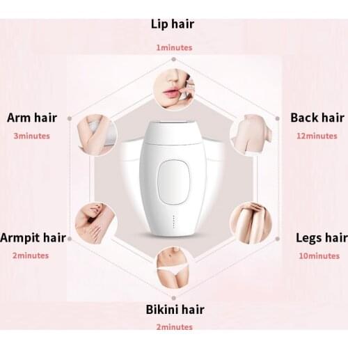 600000 Flashes Laser Professional Permanent Laser Epilator Mini Handheld Whole Body Laser Hair Remover Machine Safe portable