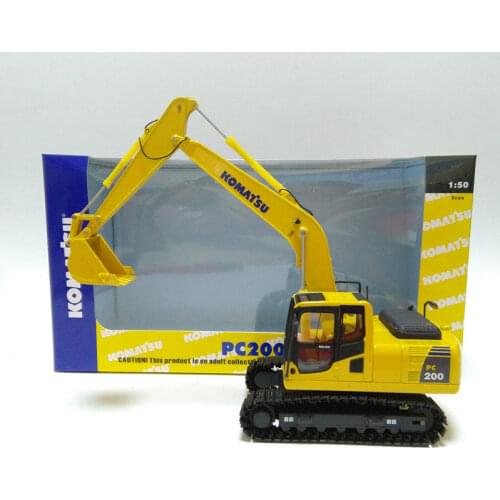 DieCast Toy Model 1:50 Scale Komatsu PC200-8 Hydraulic Excavator Engineer Machinery Construction Vehicles for Decoration,Gift
