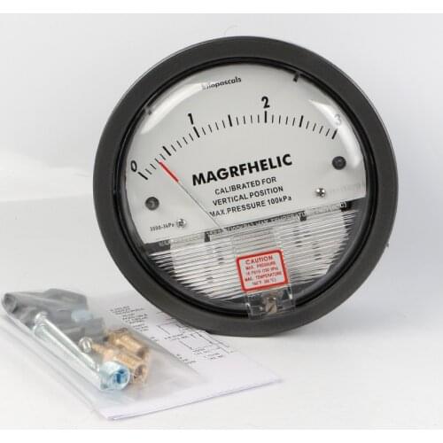 TE2000 0-3kpa Micro Differential Pressure Gauge High