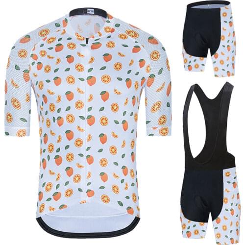 New 2021 Summer Mens Cycling Clothing MTB Road Bike Jersey Set Clothes Short Sleeve Uniform Triathlon Skinsuit Ropa De Hombre