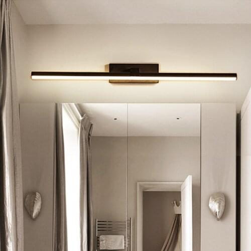 New Design Fashion LED Wall Lamps For Bathroom Bedside Modern Mirror Front Light Black&White Finished LED Wall Lights ZM1013