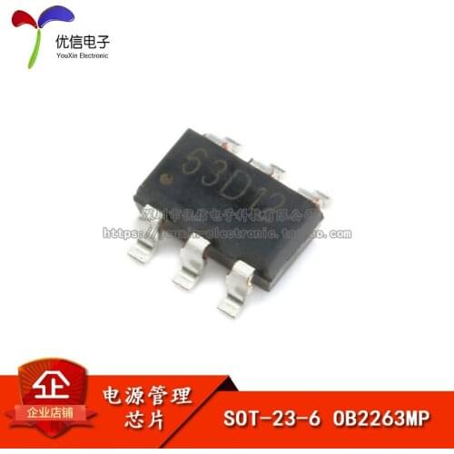 Genuine original patch SOT-23-6 OB2263MP power management chip