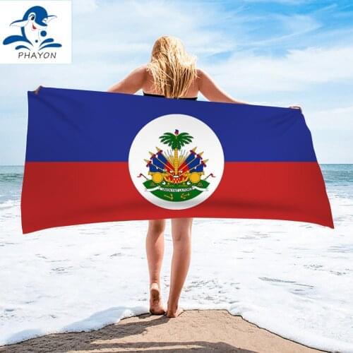PHAYON Hawaii Printed Microfiber Bath Beach Towel for Adults 75*150cm Soft Water Absorbing Breathable Summer Surf Robe Blanket