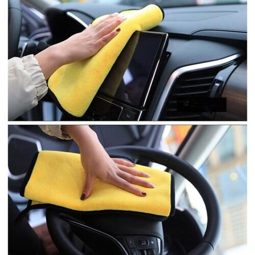 30X60cm Car Wash Microfiber Towel Car Wash Towel Never Scratch for VW Golf 5 6 7 Jetta MK5 MK6 MK7 CC Tiguan Passat B6 b7 R line