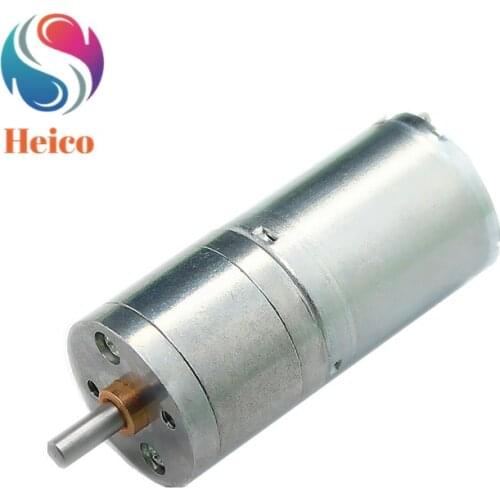 370 Geared Motor Double Shaft DC Reduction Motor 12V Electric Gear Motor High Torque 200rpm for RC Model Toy