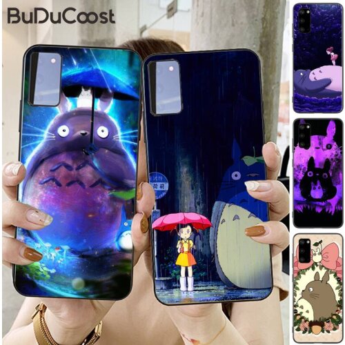 Riccu Studio Ghibli Spirited Away Totoro Phone Case for Samsung S20 plus Ultra S6 S7 edge S8 S9 plus S10-5G lite 2020 S10E