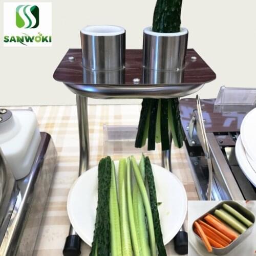 Manual cucumber strips cutting machine carrot strips cutter vegetable cutter cucumber cutter radish chopper for Korean sushi