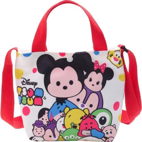 Disney Bag Kids Girls New Cute Cartoon Cute Shoulder Bags Fashion Bags for Women Shopper Crossbody Bags Womens Handbag Bags