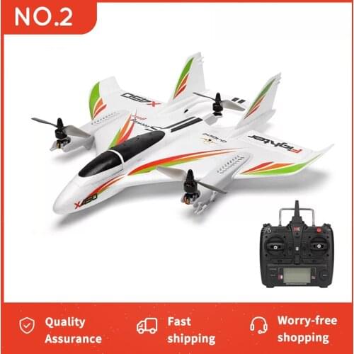 Wltoys X450 Rc Plane Aircraft 6Ch 3D/6G Brushless Motor 2.4G Remote Contro Plane Vertical Take-Off Fixed Wing Airplane Glider
