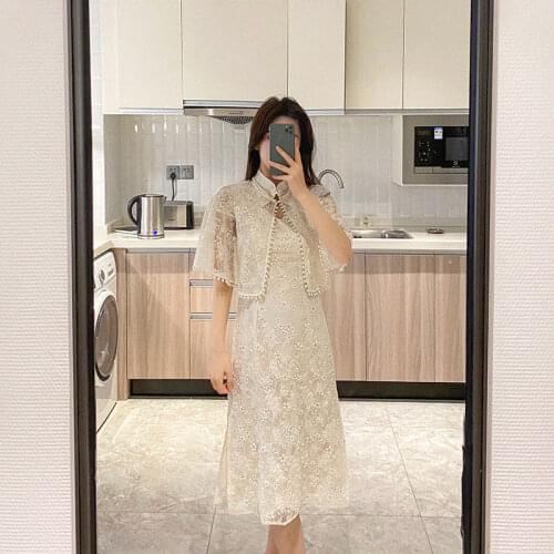 2021 New Fashion White Women Summer Shrug Lace Cape Jacket Elegant Wraps Beach Sun Protection Shawl Bridal Bolero