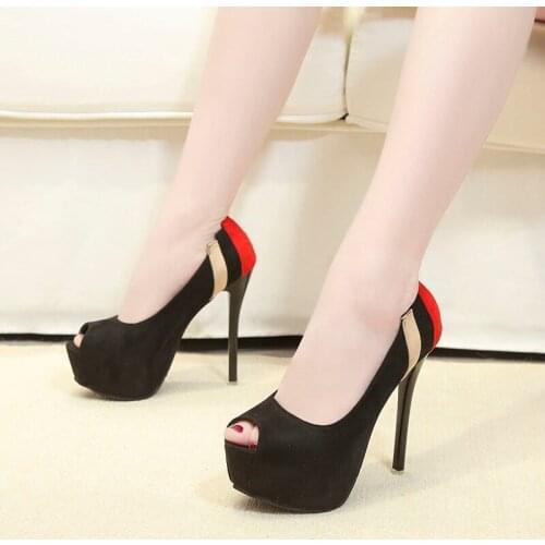 Woman Pumps Women Shoes High Heels Platform Heels Shoes High Heels Party Wedding Shoes Tacones Mujer Tacones Plataforma U18-18