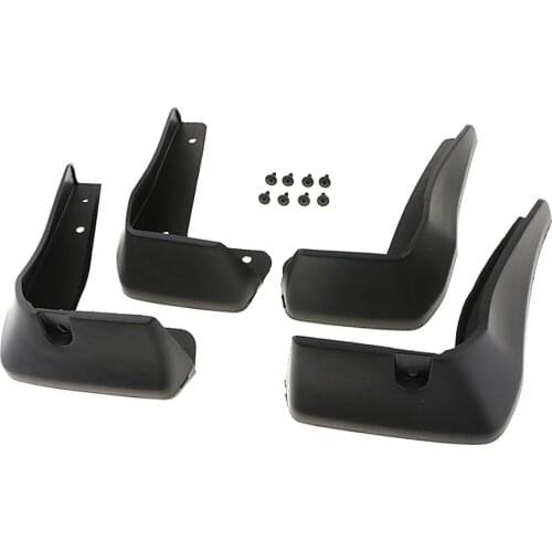 4x Heavy Duty Splash Guards Mudguards Dirty Traps Splasher Better Tightness for Honda Accord Sedan 2013-2018