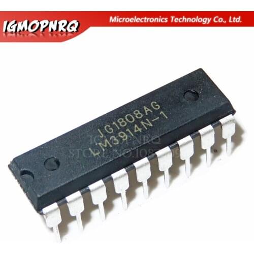 50pcs LM3914N-1 LM3914N LM3914 DIP-18 LED Lighting Drivers Dot/Bar Display Dvr new original