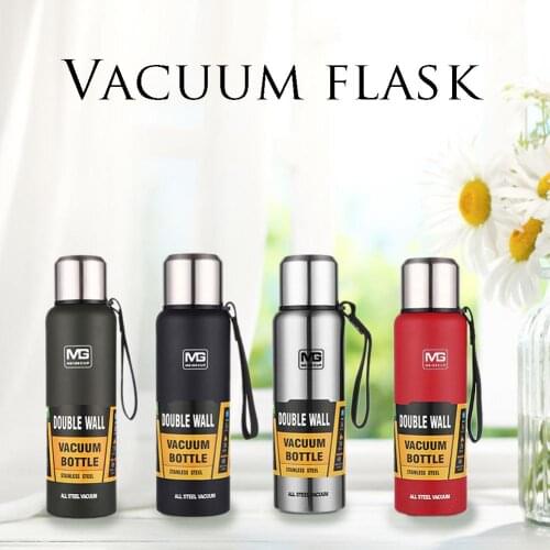 500/750ml Russian Style Outdoor Insulated Bottle Portable Large Capacity Double Thermos Water Bottles Gym Sports Shaker Mugs