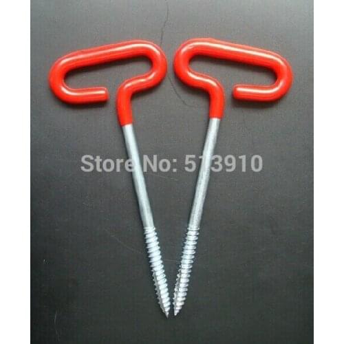 8pcs/lot!professional ice nails speical use in snow ice/Hard camping field/Ice fishing tent special nails