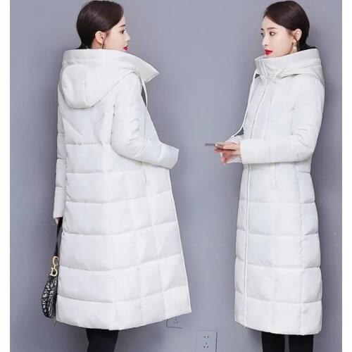 Oversize 5xl Women Parkas 2021winter Down Cotton-Padded Jacket Women Oversize Warm Thick Hooded Cotton Coat New Overcoat