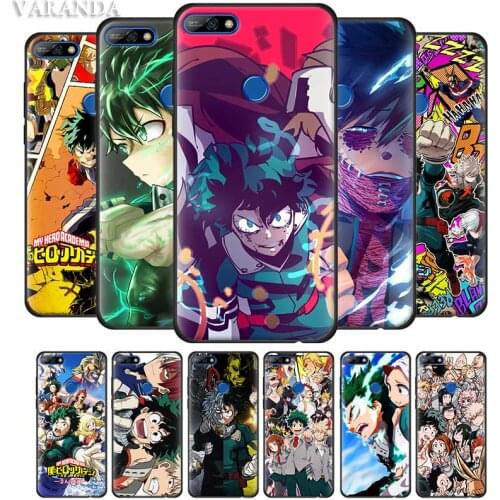 My Hero Academia Cases for Huawei Y9s Y9 Prime Y7 Y6 Y5 Y7p Y6s 2019 Y6p Y8p Enjoy Z 5G Nova 7i 5T Silicone Coque