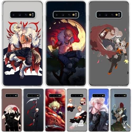 Boku no Hero Academia Phone Case For Samsung Galaxy A50 A70 A30S A51 A71 A10 A20E A40 A90 A20S M30S A6 A7 A8 A9 Plus Coque