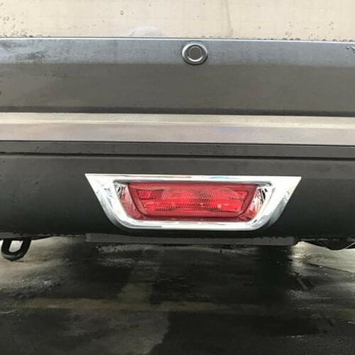 For Nissan Kicks 2016-2019 Chrome Rear tail Bottom break Light Lamp Cover Trim Car modification Auto parts