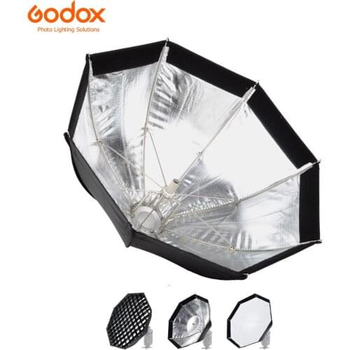 Godox AD-S7 Multifunctional Soft Box Octagonal Honeycomb Grid Umbrella Softbox for WITSTRO Flash Speedlite AD200 AD180 AD360II