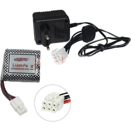 JYRC 9115 9116 S911 S912 9120 RC Monster Truck Spare Parts new version EU Six hole plug Charger battery