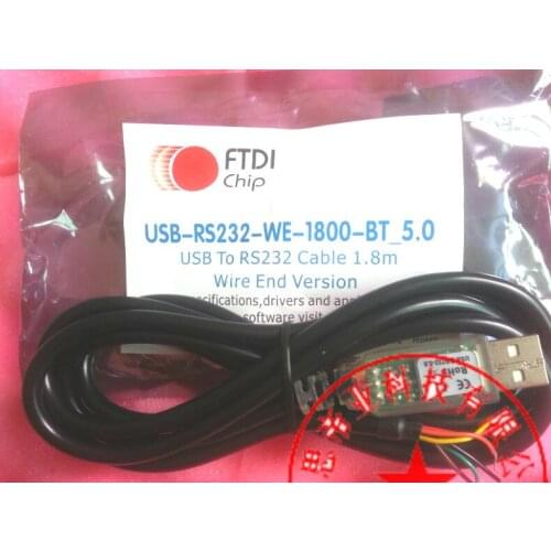 USB-RS232-WE-1800-BT_5.0 FTT data cable Embeded CONV 5V Wireend