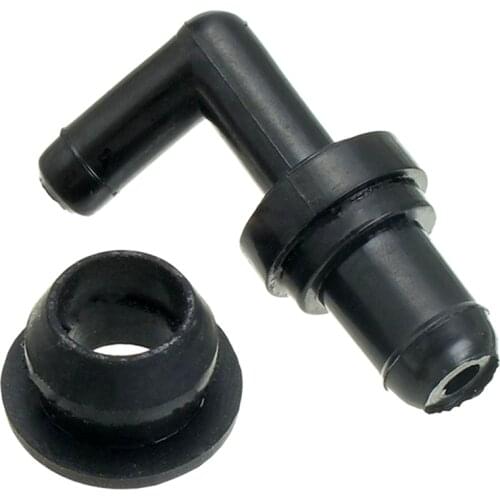 90 Degree Pcv Valve And Grommet Kit 17130-pm6-003 + 17139-pk1-000 Plastic, Rubber 50 * 25mm / 1.97 "* 0.98"