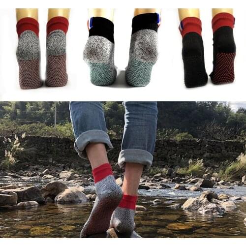 HPPE Short Beach Socks Diving Socks Non-slip Dive Snorkeling Swimming Yoga 5 Toe Cut Resistant Socks High Quality