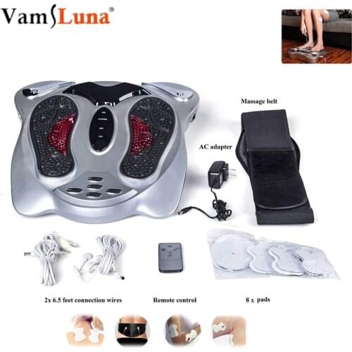 Foot Massager Machine - Electric Massage Therapy, Relax Treatment Device for Calf Leg Blood Circulation and Plantar Fasciitis