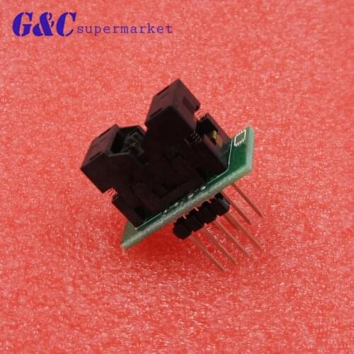 New MSOP8 To DIP8 MCU Test IC Socket Programmer Adapter Socket diy electronics