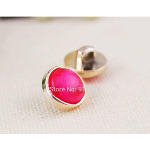 153267 , 13mm Plastic flower Buttons,50pcs,clothing accessories, DIY handmade materials