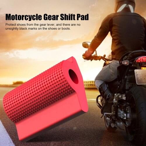 Motorcycle Gear Shift Pad Rubber Anti-skid Protective Shoe Shift Cover Pedal Durable Foot Peg Toe Gel Moto Replacement Patrs Hot