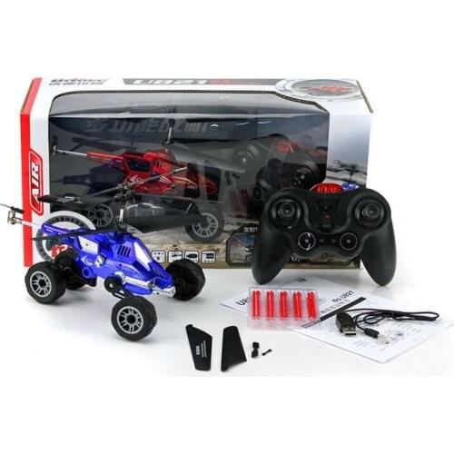 U821 4CH Multi-function RC Helicopter Unique Electronic Model flying helicopters fired missiles remote driving on land for kids
