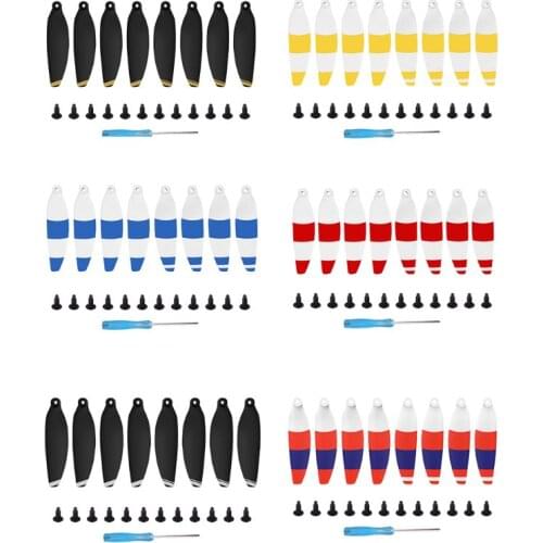 1Set Replacement Colorful Low Noise Propellers Quick-Release Blades Props for DJI Mavic Mini Drone Accessories