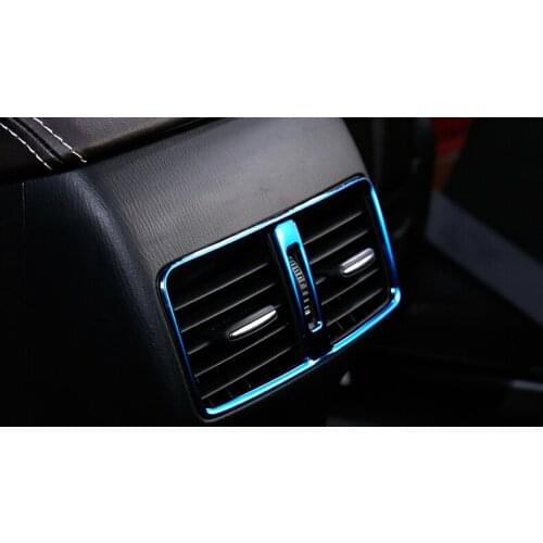 1pc For Mazda CX-4 Exhaust outlet Stainless steel decorative frame