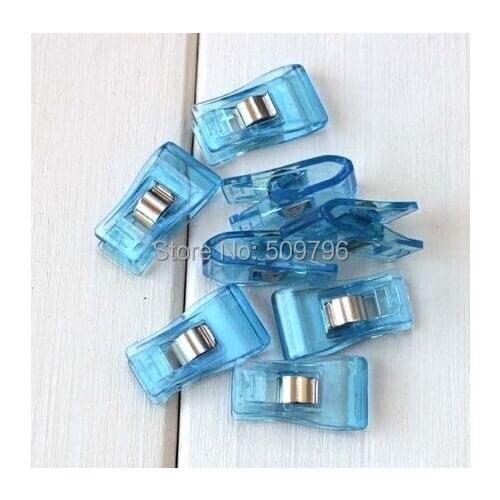 2000pcs clover wonder clips PVC Plastic Clips For Patchwork Sewing DIY Crafts, Quilt Quilting Clip 3.5*1.8CM