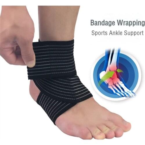 Ankle Guard Bandage Pad Prevent Sprain Thin Elastic Muay Thai Protection Ankle Support Men Women Sports Protective Gear 1 Pcs
