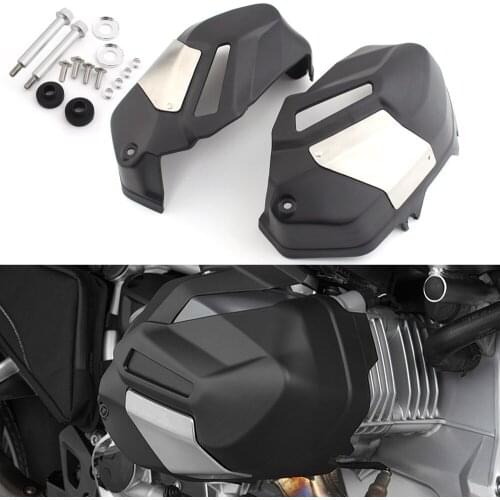Motorcycle Accessories For BMW R1250RS R1250RT R1250R Black Cylinder Head Guards Protector Cover For BMW R 1250 GS Adv 2018-2020